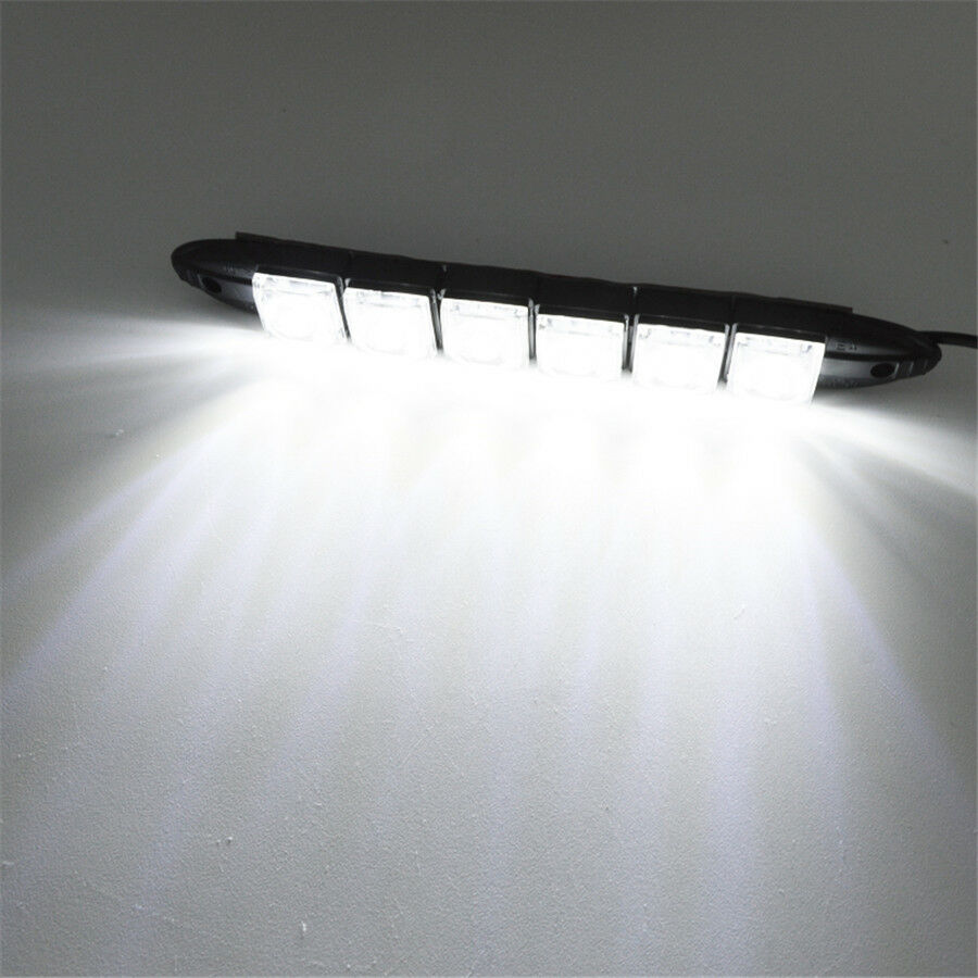 Car Flexible Switchback LED Knight Rider Strip Light DRL Sequential Turn Signal