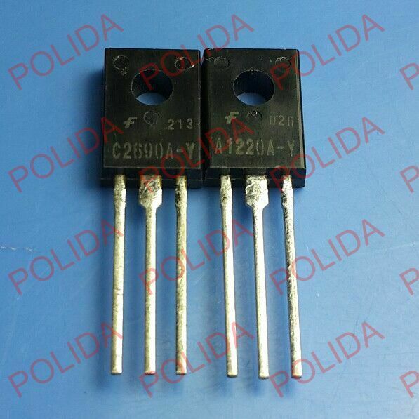 1pairs (2PCS)  ON TO-126 KSA1220A-Y+KSC2690A-Y KSA1220A+KSC2690A A1220A+C2690A