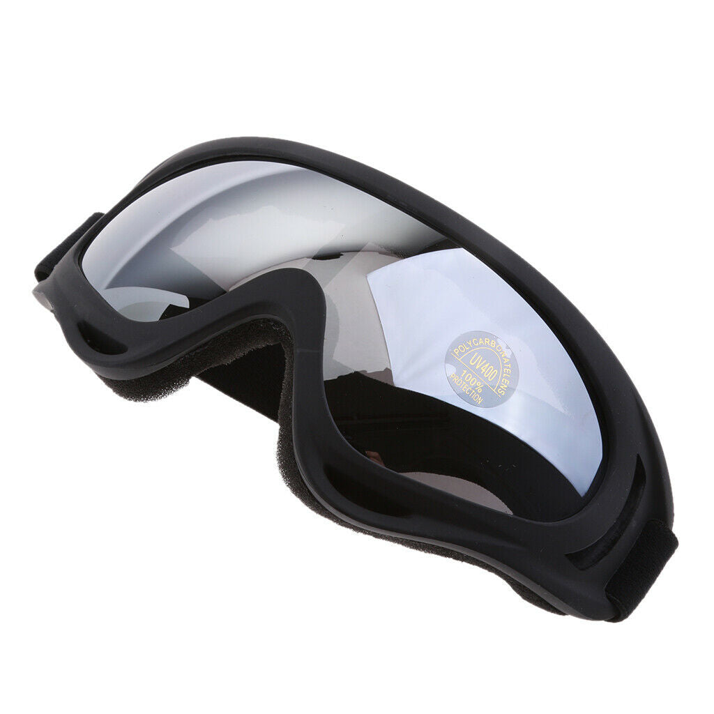 Sports Racing Goggle Eyewear with Lucency Lens Fits Motorcycle ATV Dirt Bike
