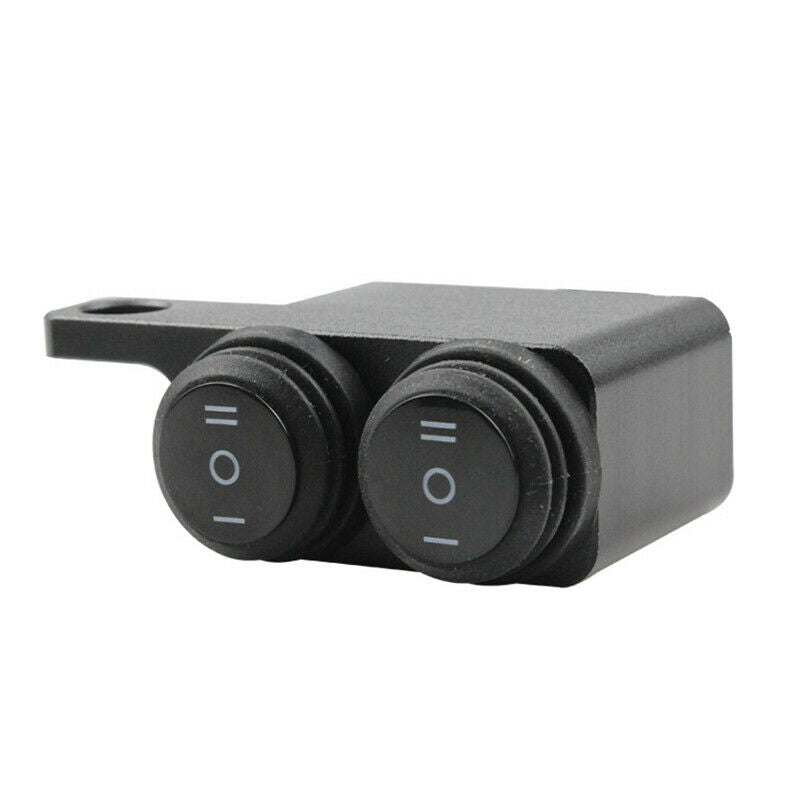 Motorcycle Bike Handlebars Turn Signal Light ON-OFF Double Key Switch High & Low