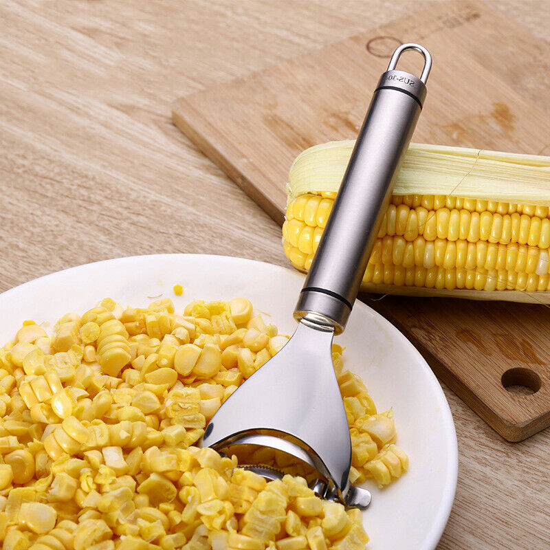 Stainless Steel Corn Cutter Sheller Corn Peeler Stripper Cob Kernel Cutter Tools
