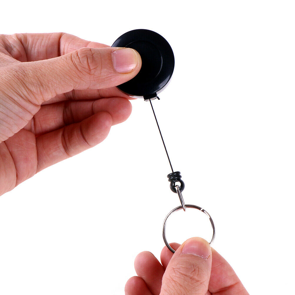 Heavy Duty Retractable Reel Badge ID Holder Belf Clip Nurse Name Ca.l8