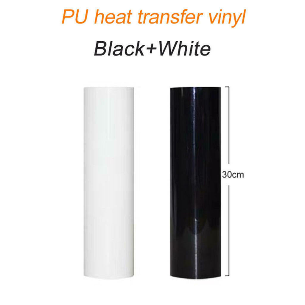 Black Vinyl Foil Adhesive Foil Iron-on Transfer Paper Transfer Foil Textile Foil