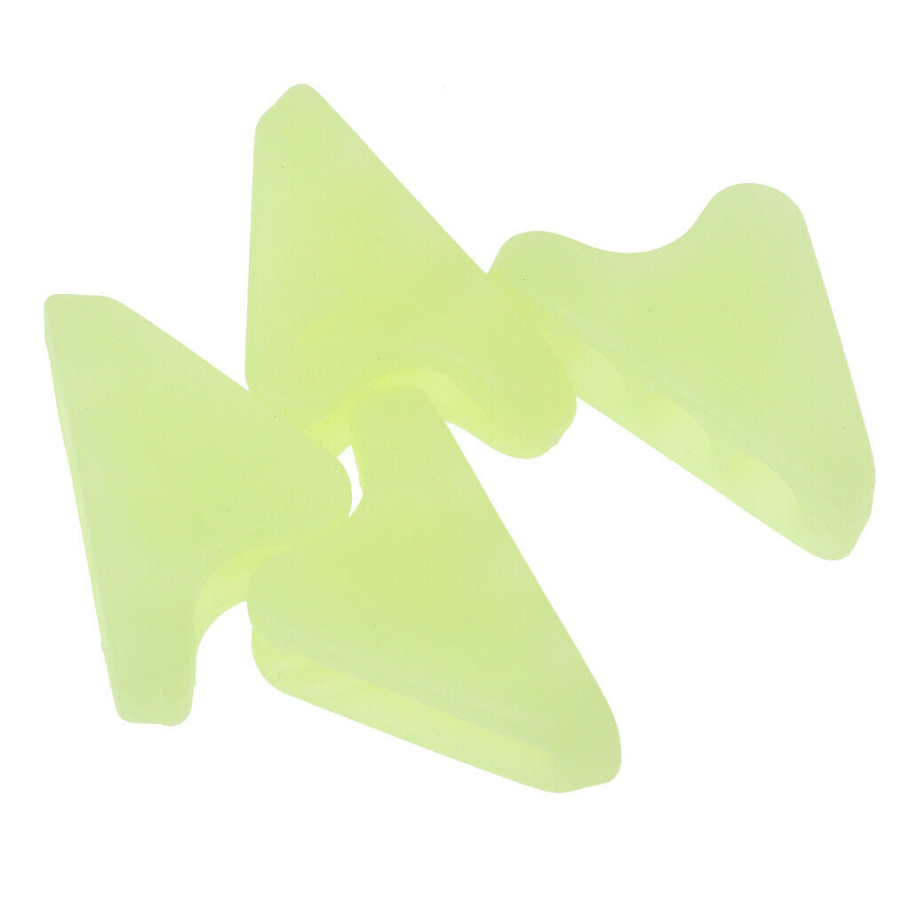10x Triangle Night Glow Camping Tent Rope Fastener Guyline Tensioners Runner