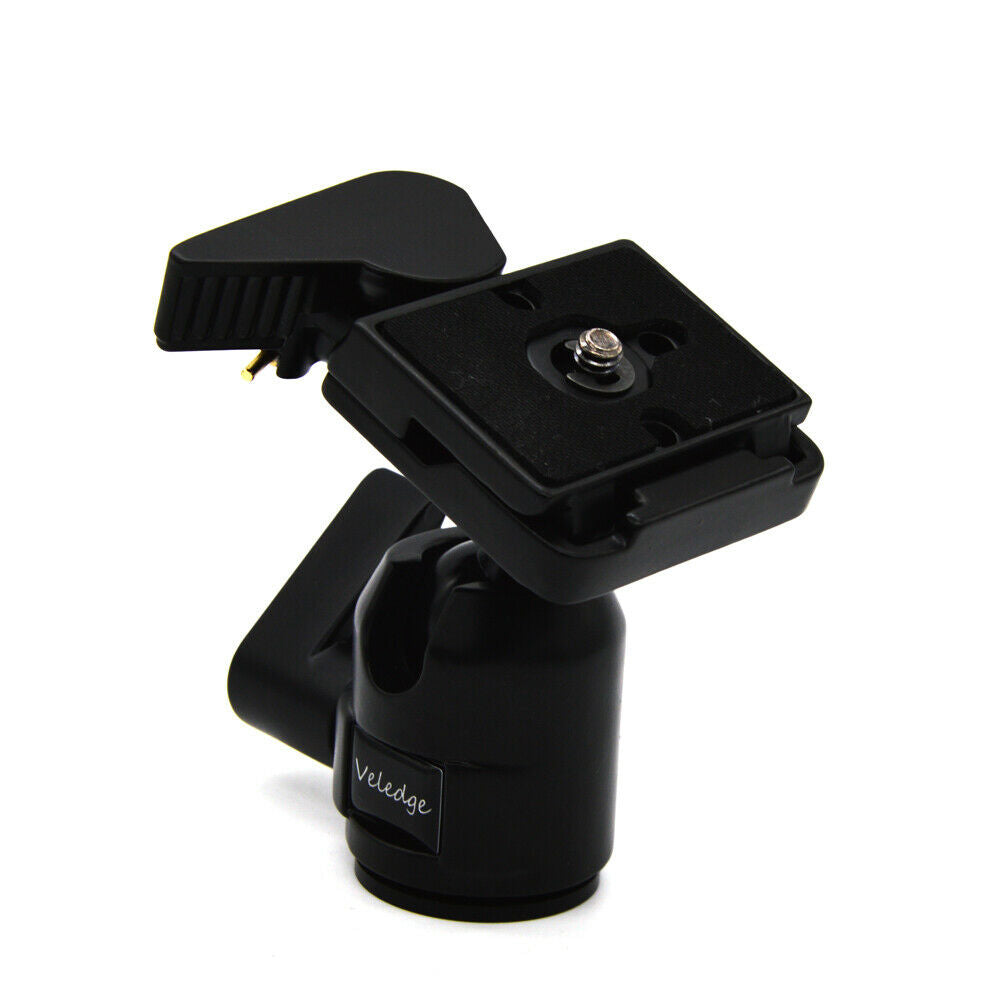 360 Rotate Camera Camcorder Tripod Monopod Ball Head Quick Release Plate
