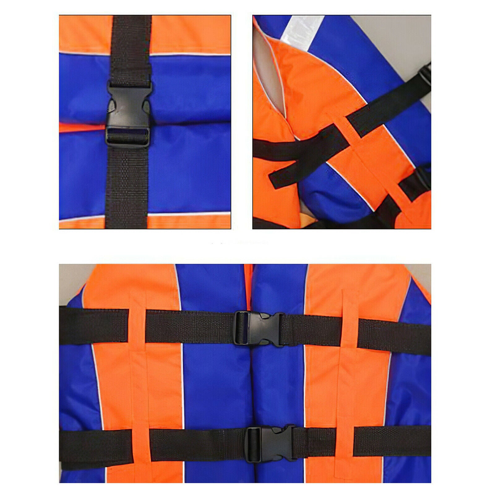Women Men Sailing Life Jacket Lifesaving Vest Buoyancy Floatation Device