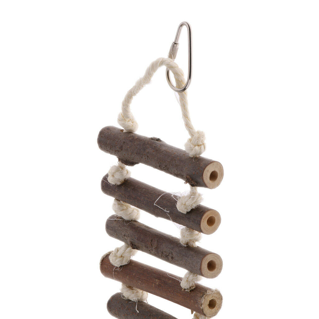 Bird Toys Parrot Ladder Swing Trainning Bridge for Parrots African Grey