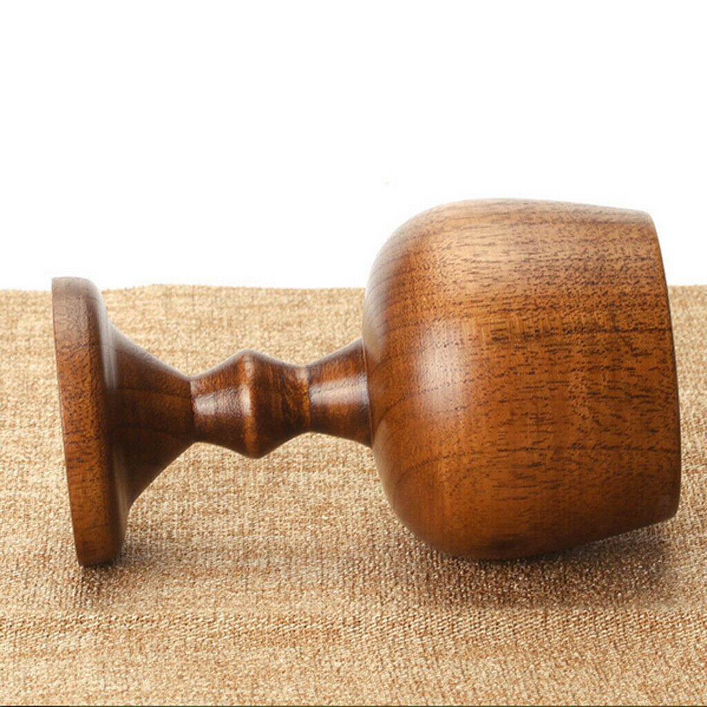 Natural Solid Wooden Cup, Handmade Nordic Style Cup Coffee Mug Drinking Cup