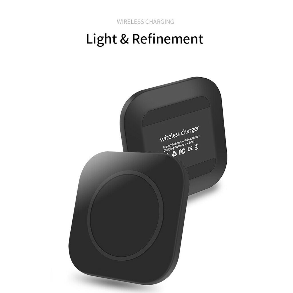Qi Wireless Fast Charger Charging Stand Dock Pad for Smart Phone
