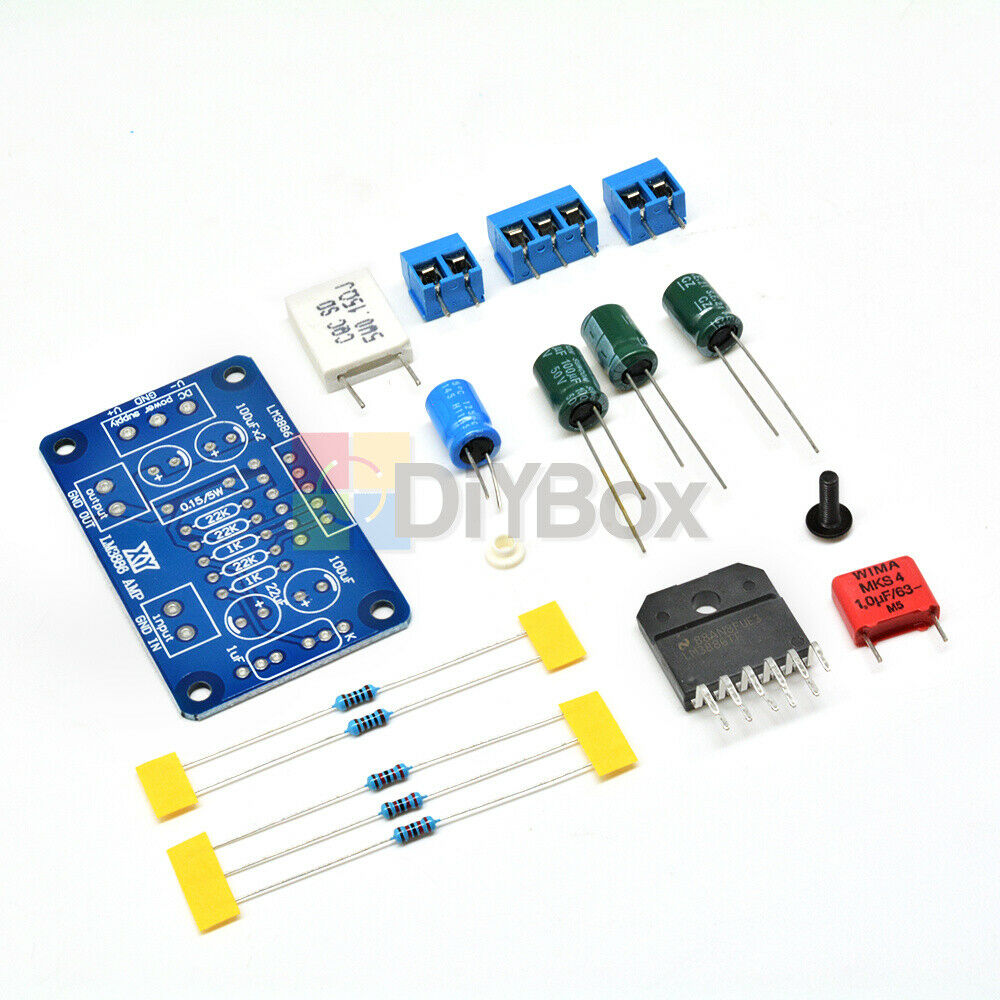 LM3886TF AC 20~28V 60W Sound Audio Amplifier Mono Digital Power AMP DIY Kit