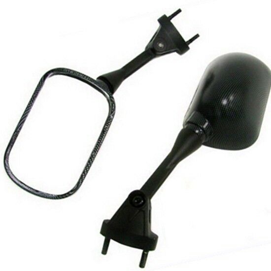 Carbon Rearview Sport Mirror For Kawasaki Ninja 05-08 636 ZX6 ZX6R 04-08 ZX10R