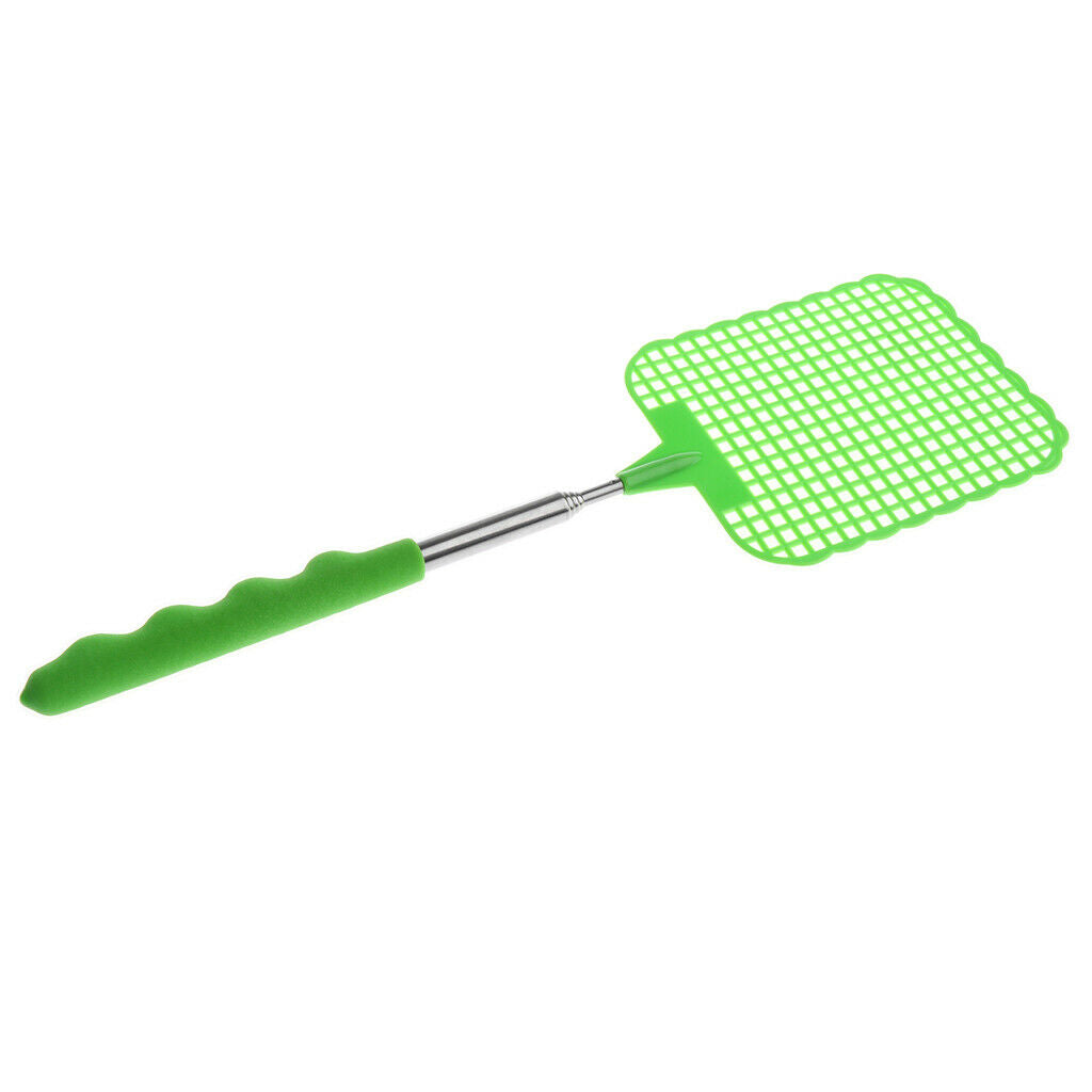 Fly Swatter Manual Flapper Prevent Pest Mosquito Tools Pest Control green