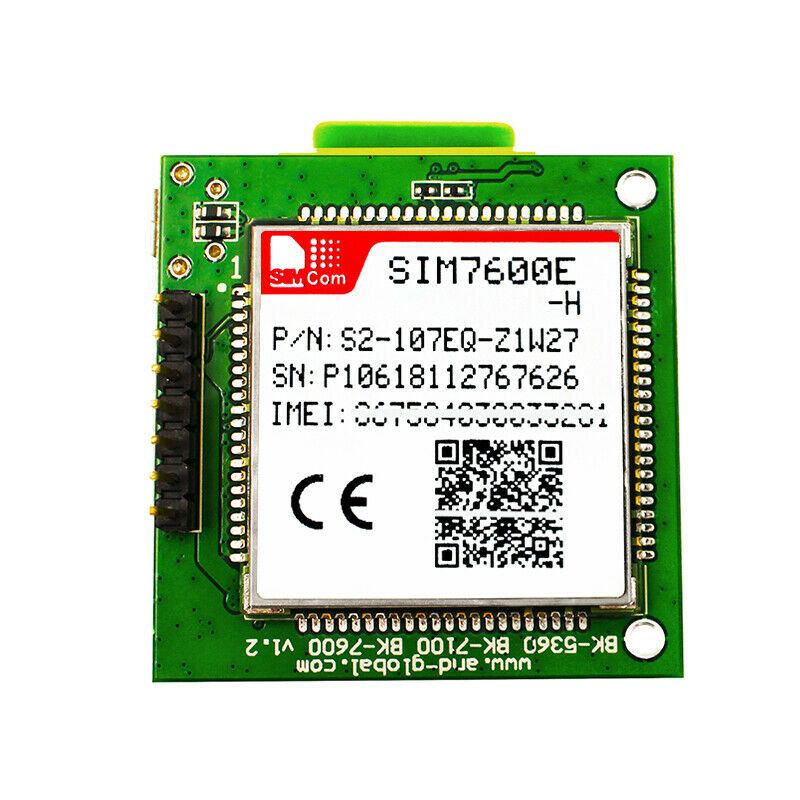 SIM7600E-H High speed LTE Breakout board 4G module B1 B3 B5 B38 CAT4 in Europe