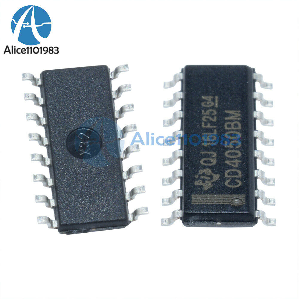 50PCS IC HCF4050M013TR HCF4050 BUFF/CNVRTR HEX N-INV 16SOIC ST NEW