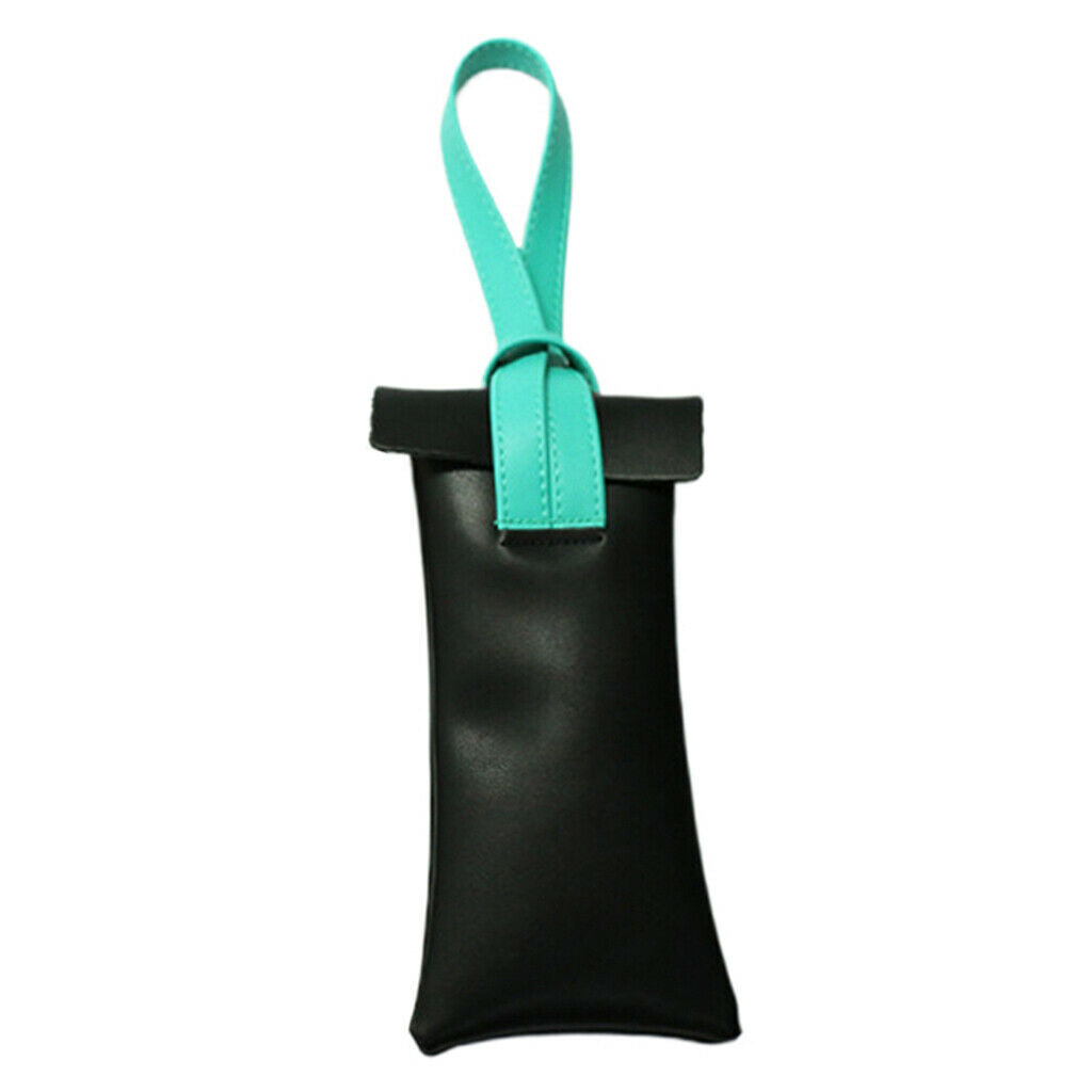 Eyeglasses Case Pouch Carrying Protective Holder with Handle Green