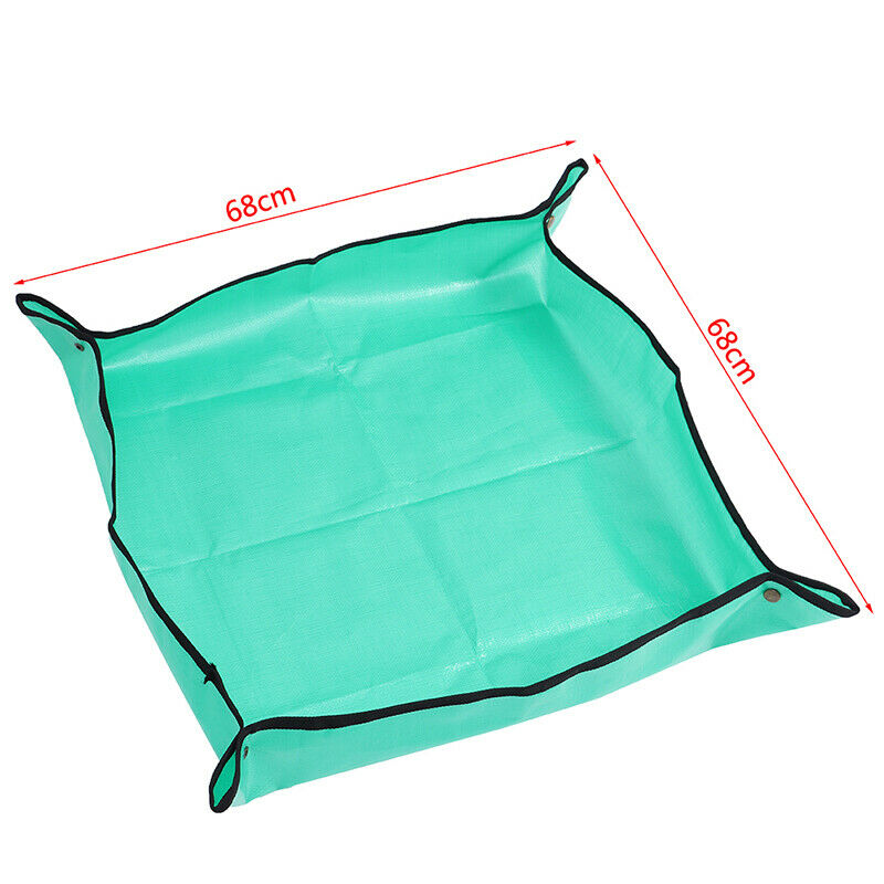 Waterproof Anti Dirty Thicken Basin Cushion Mix Soil Flower Land Mat Gard.l8
