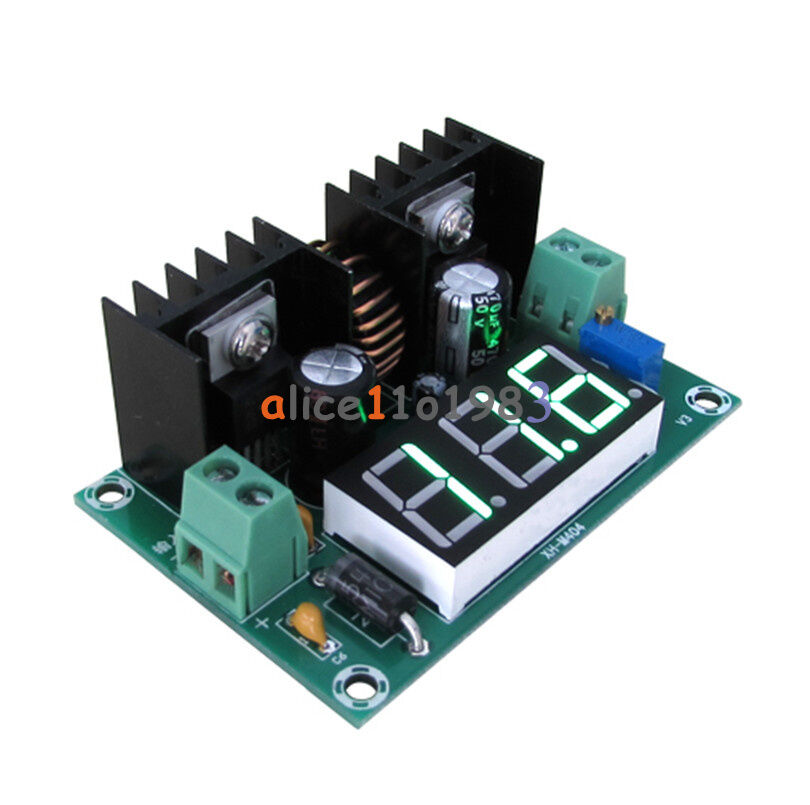 DC 4-40V to 1.25-36V Step Down PWM 8A Regulator Power Digital Display XL4016E1