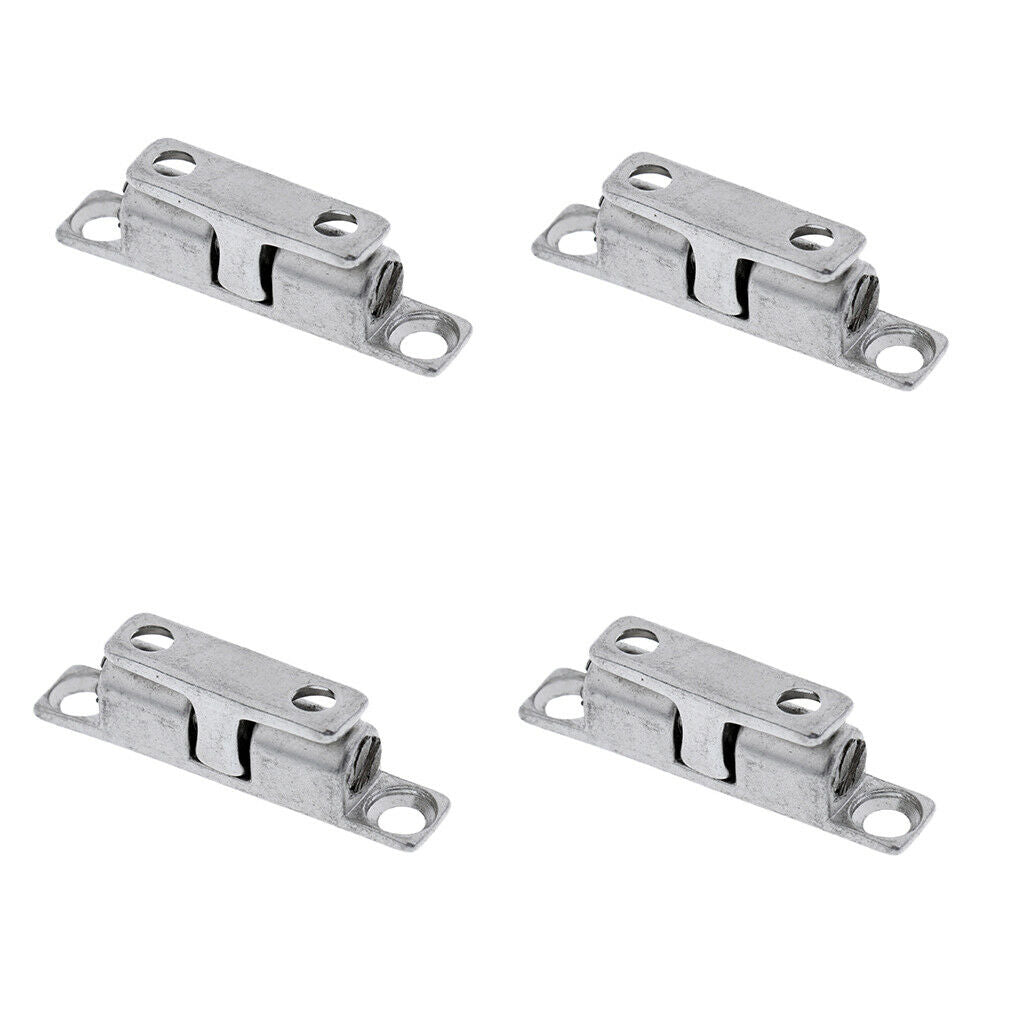4Pcs Boat Motorhome Cupboard Cabinet Steel Ball Catch Door Latch