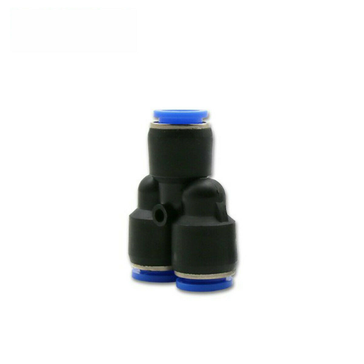 80X 6mm OD 1/4 Inch Plastic Pneumatic Push Connector Set Air Line Quick Fittings