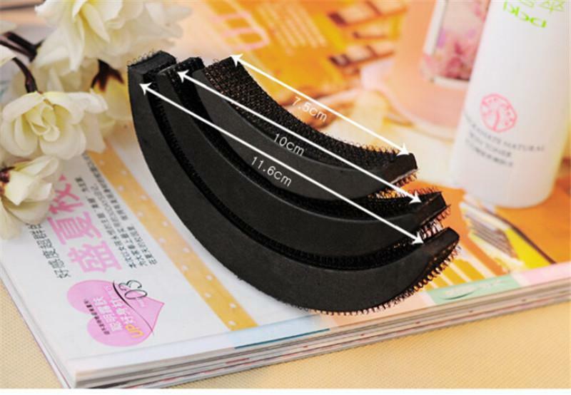 3 Different Size Women Volume Hair Base DIY Bump Styling Insert Decoratio.l8
