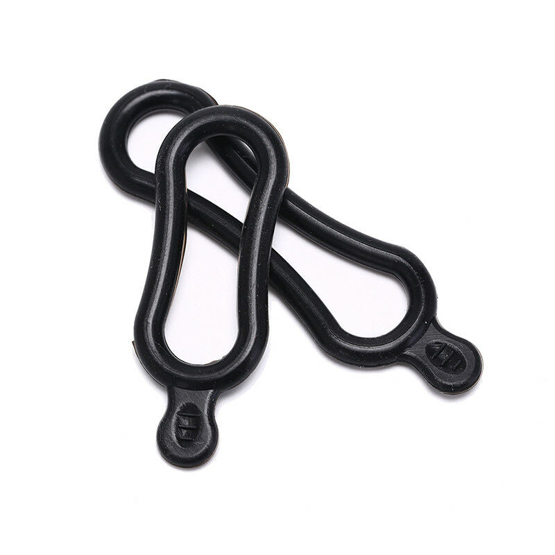 4pcs black rubber band pvc ring for t6 led headlight bike headlamp bicycl.l8