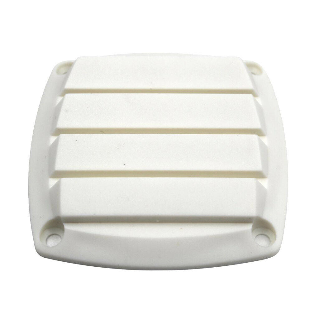 2 Pcs Marine Boat Louvered Vents Round 3''+4'' Hose Hull Air Vent Boat White