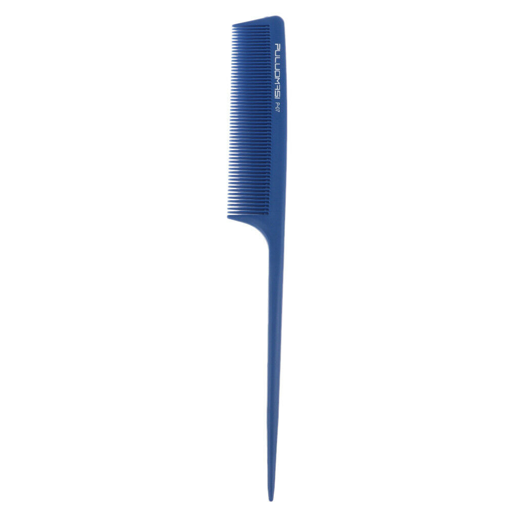 2Pcs Salon Barber Rat Tail Teasing Backcombing Combs Frizz Free Tint Brush
