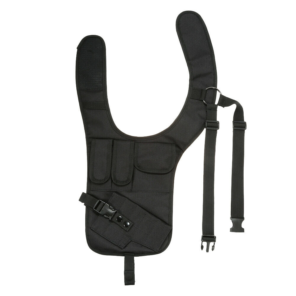 Black Nylon Anti-theft Hidden Underarm Security Shoulder Gun Holster Holder Bags