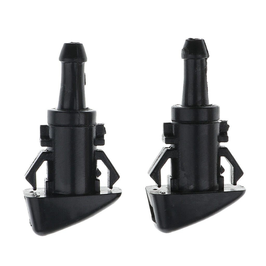Pair Car Wiper Water Jet Spray Washer Nozzle for Chrysler 300C Jeep Compass