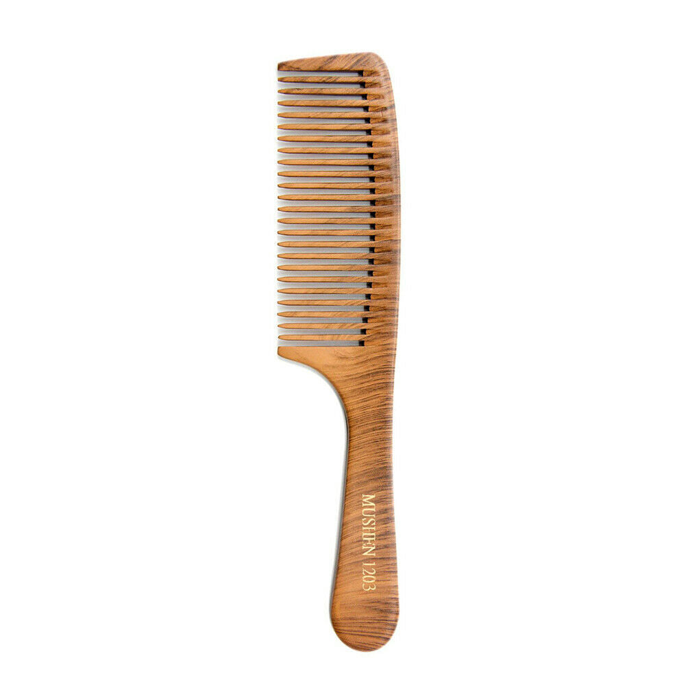 Professional Scalp Massage Wood Air Cushion Comb Anti-Static Flat Combs Set