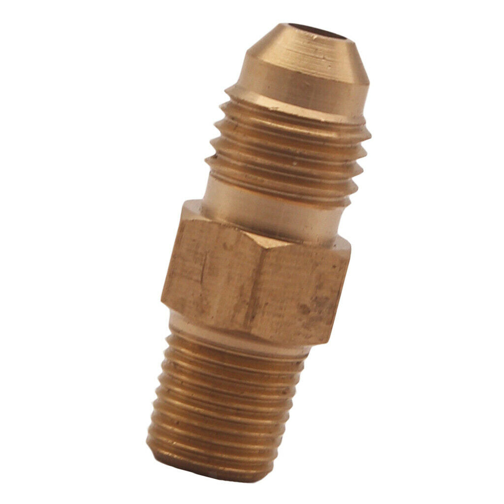 Brass Fitting Oil Gas Adapter Male AN4 -4 4AN to NPT Adaptor For Most Fluid