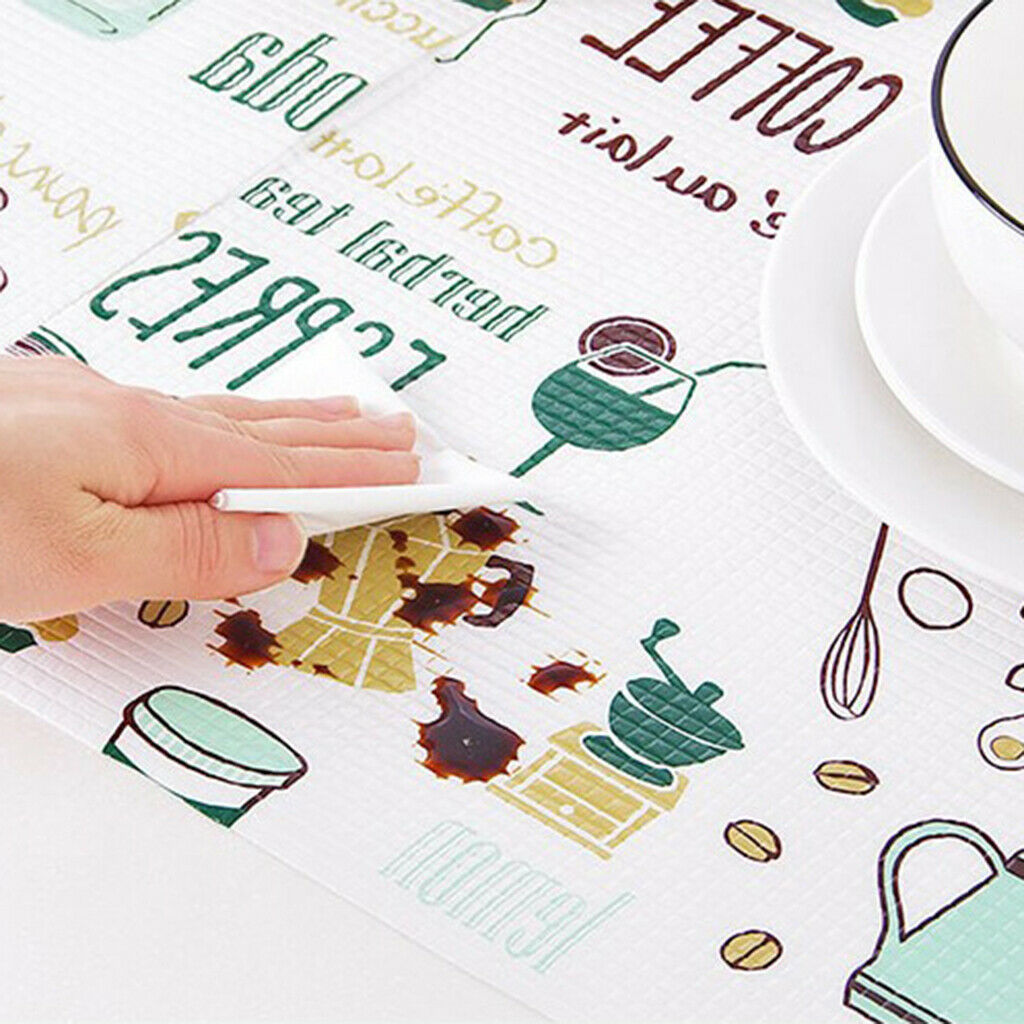 Colorful Non Slip Kitchen Cupbaord Fridge Drawer Liner Mat Roll 200x45cm
