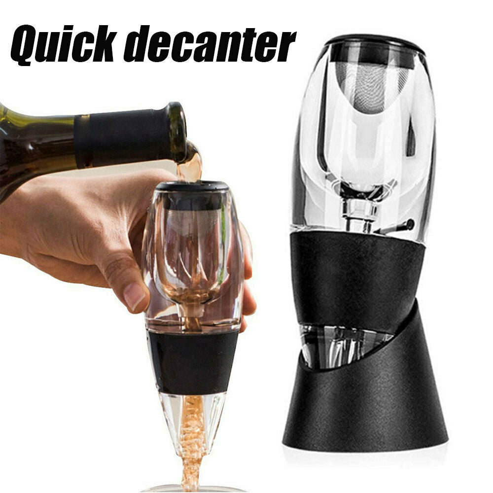 Wine Aerator Red Air Aerating Strainer Decanter for Wine Lover Family Party Bar