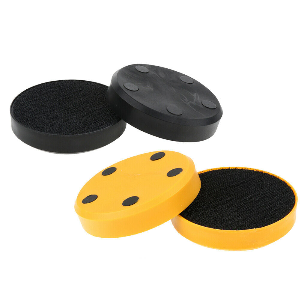4pcs Longboard Skateboard Slider Blocks Sliding Glove Palm Hand Wrist Guard