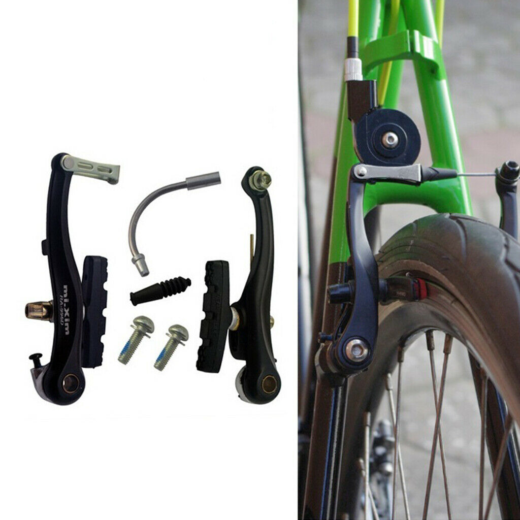 Bikes V Brake Set Kit Bicycle Front or Rear Linear Pull V-Brake Pad