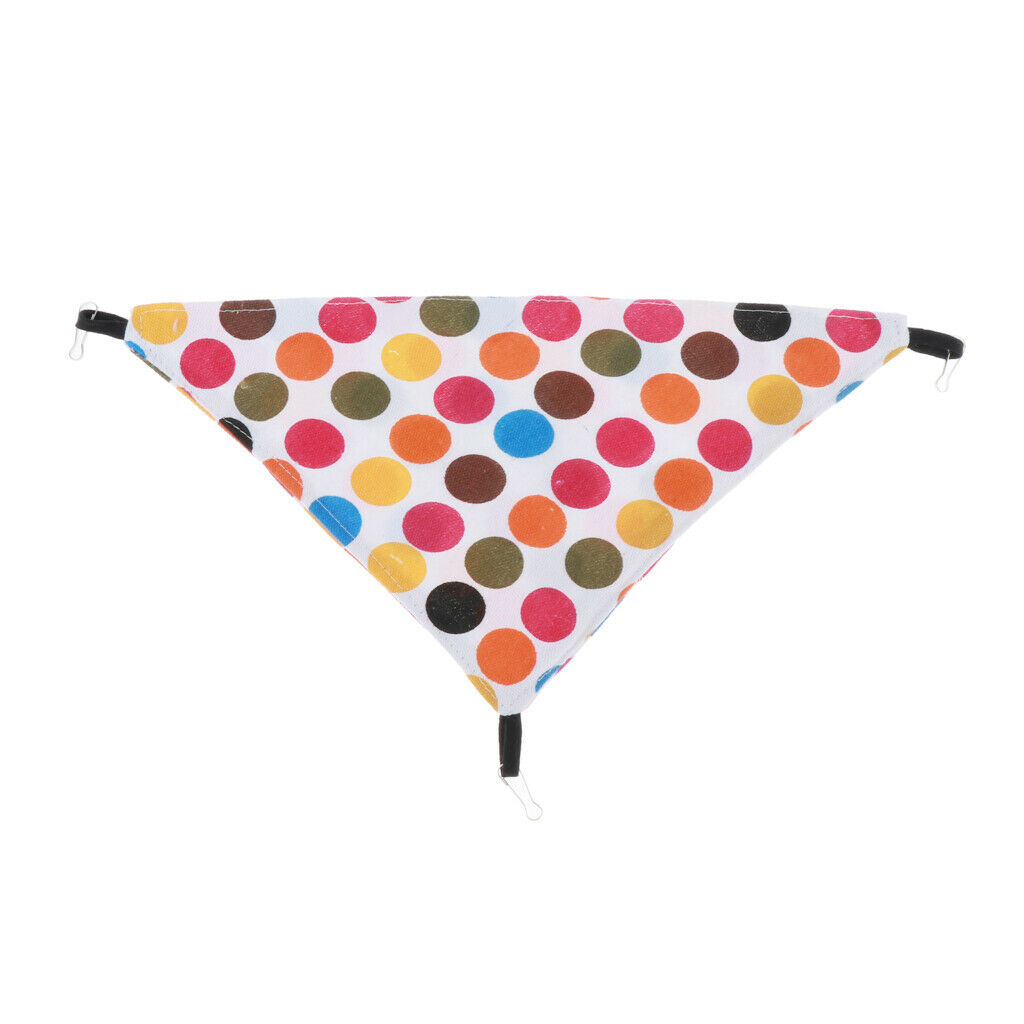 Triangular Hamster Small Animals Hammock Hanging Bed Mat Colorful