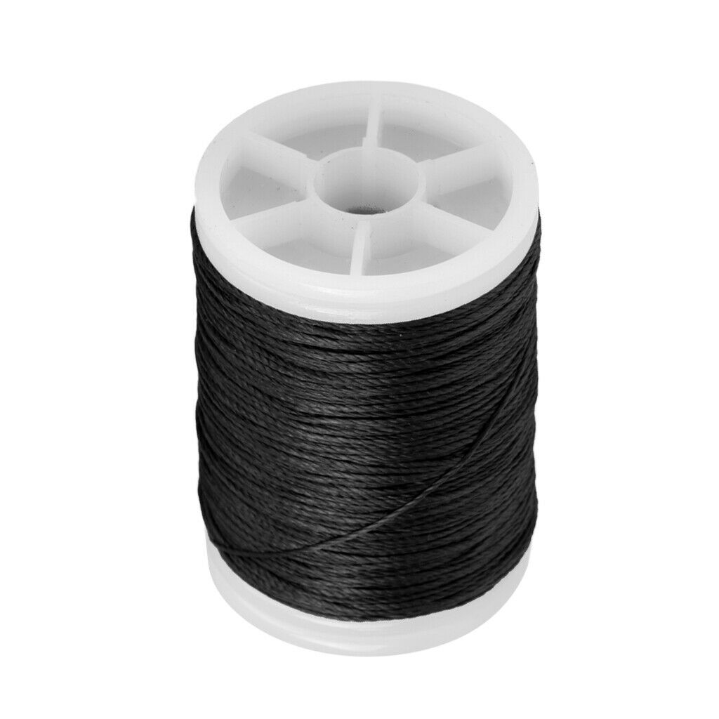 Pack of 2 120yard Bowstring Serving Material Wear-resistant Blue+Black
