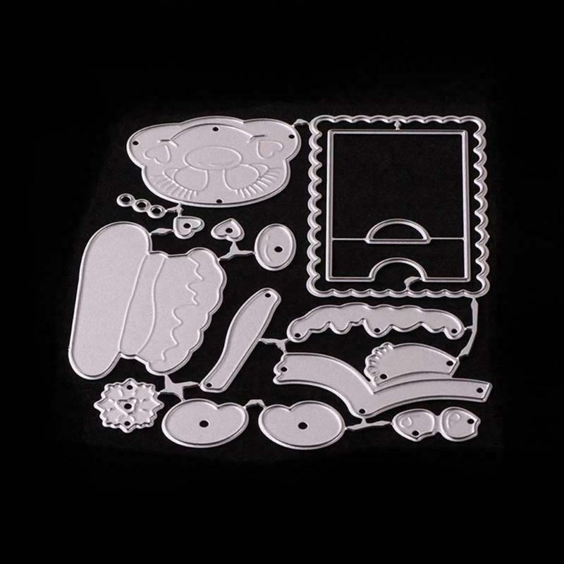 Christmas Snowman Metal Cutting Dies Stencil Scrapbook Album Paper Card Template