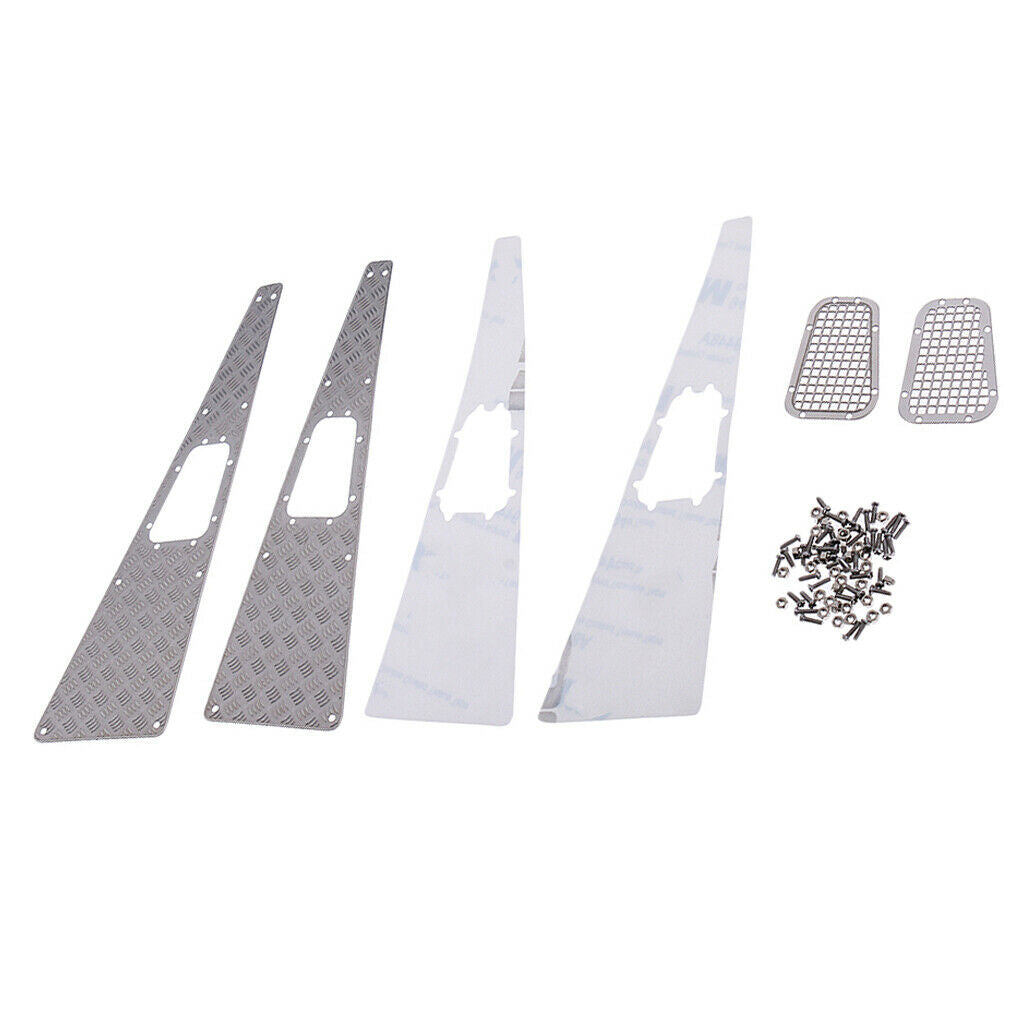 1/10 Climbing Truck Anti-skid Plate & Window Fence for RC   -4