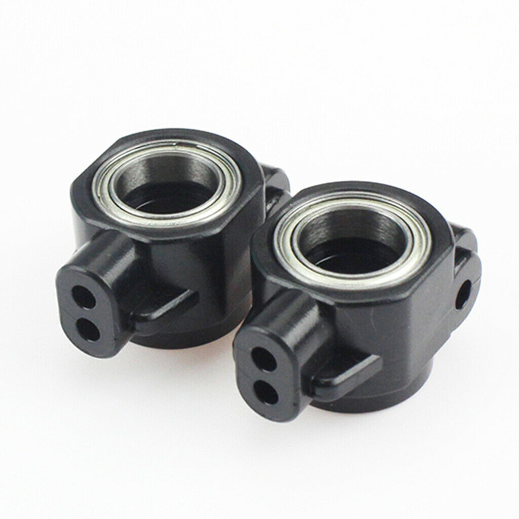 2x RC Metal Rear Steering Hub Carrier for Wltoys 104001 Car Spare Parts