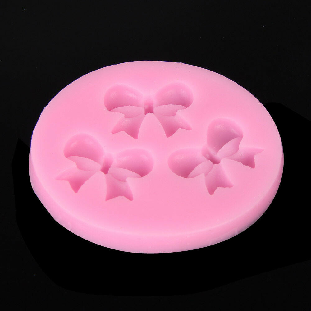 Silicone Fondant Mould Cake Decorating Chocolate Baking Mold Sugar Tool @