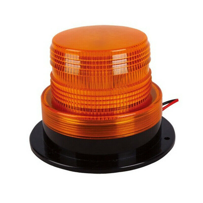 Amber 30LED Car Truck Warning Flash Light Beacon Strobe Emergency Lamp J XC