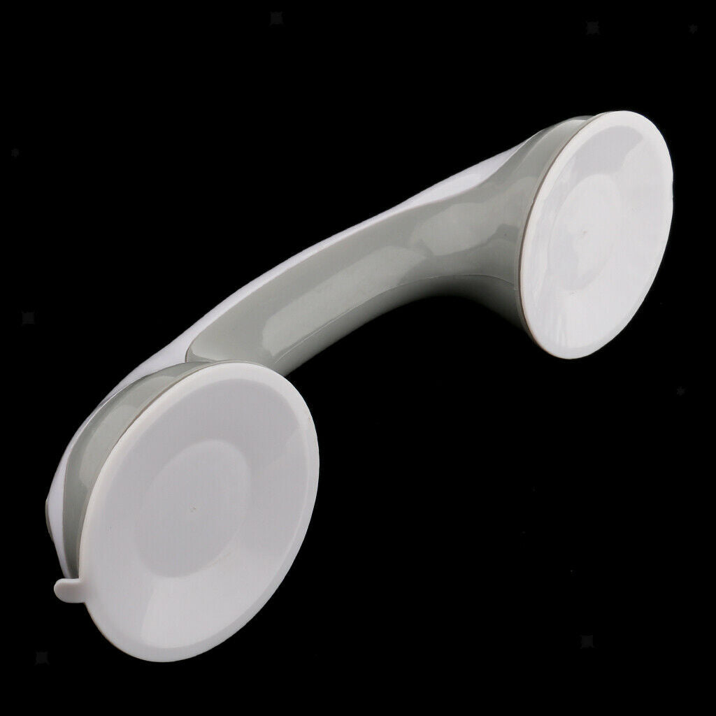 Grab Handle with Suction Cups. Shower Handle. Bath Handle - Gray