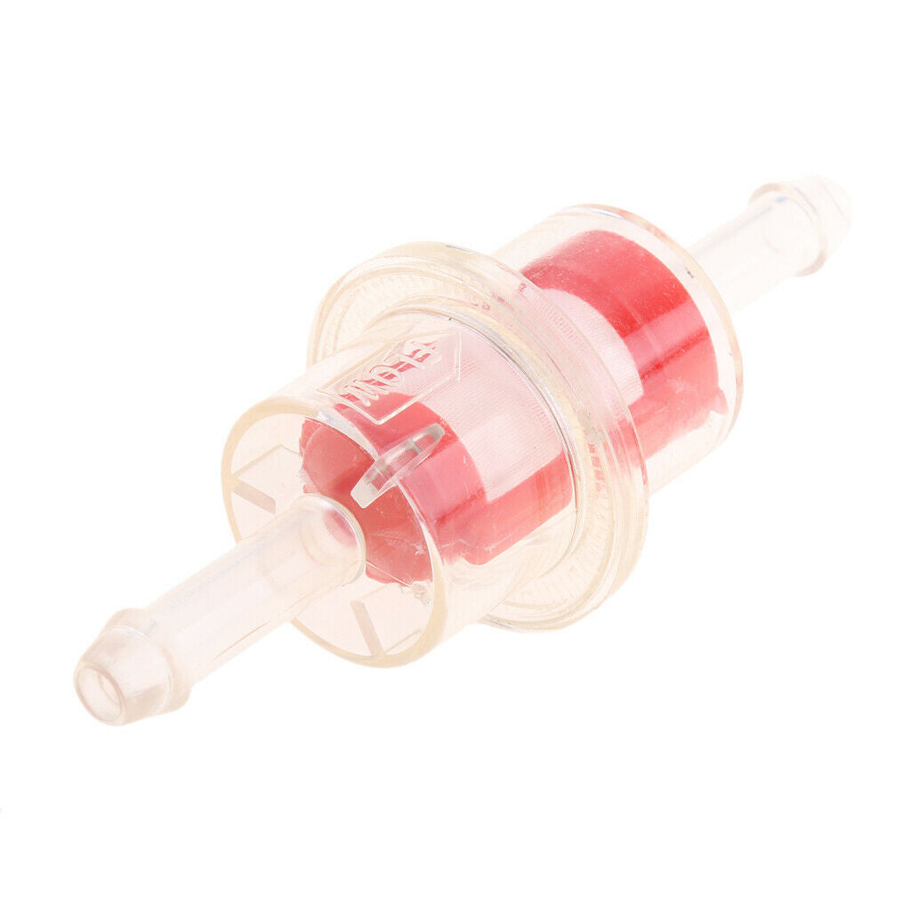 Plastic Motorcycle Petrol Fuel Filter Element for 0.23''and 0.31'' Pipes
