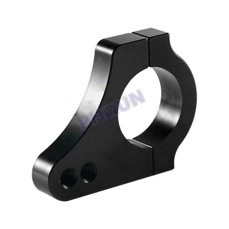 45mm Motorcycle Steering Damper Fork Frame Mounting Clamp Bracket Aluminum Alloy