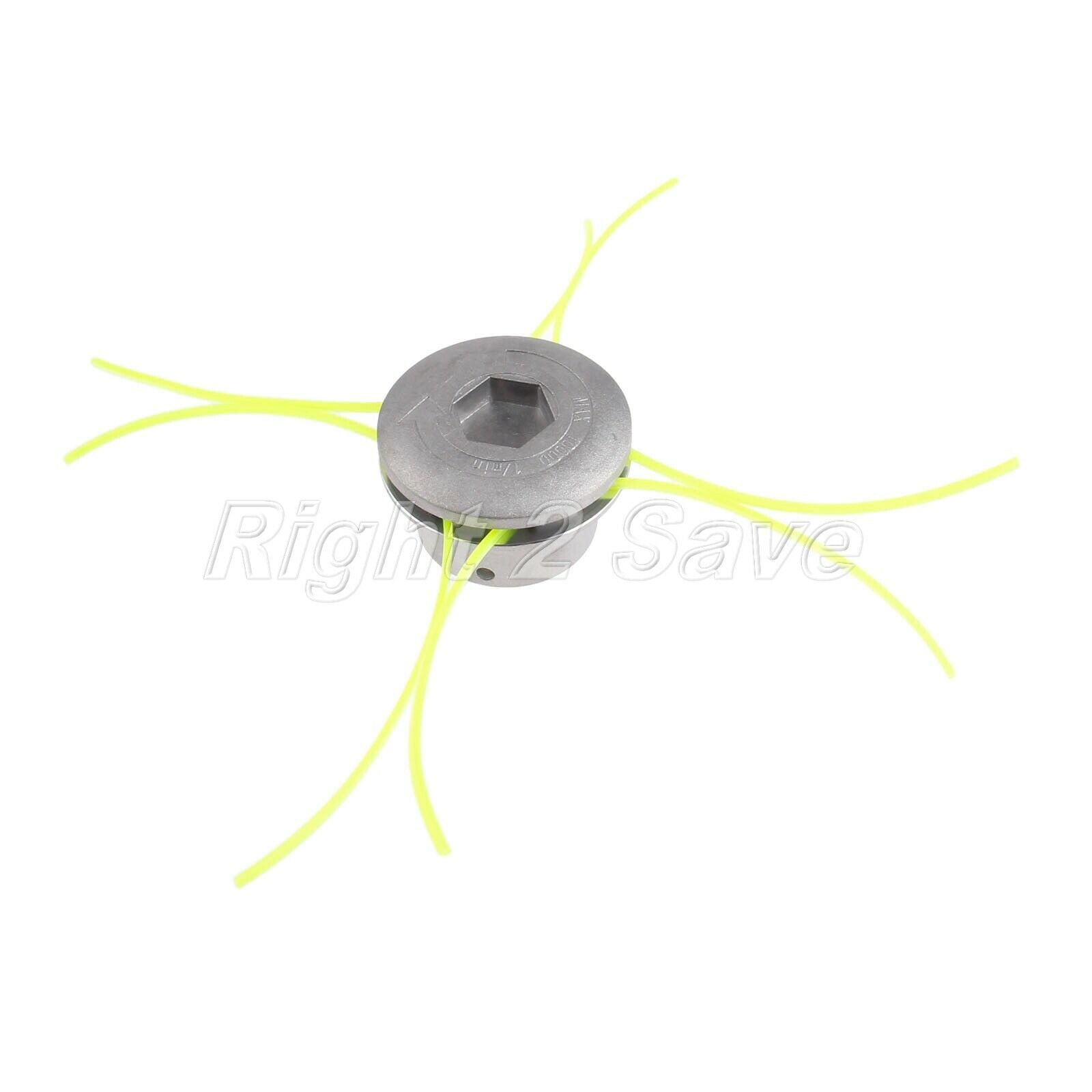 Brush Cutter Thread Nylon Cutting Line Replacement Aluminum Grass Trimmer Head