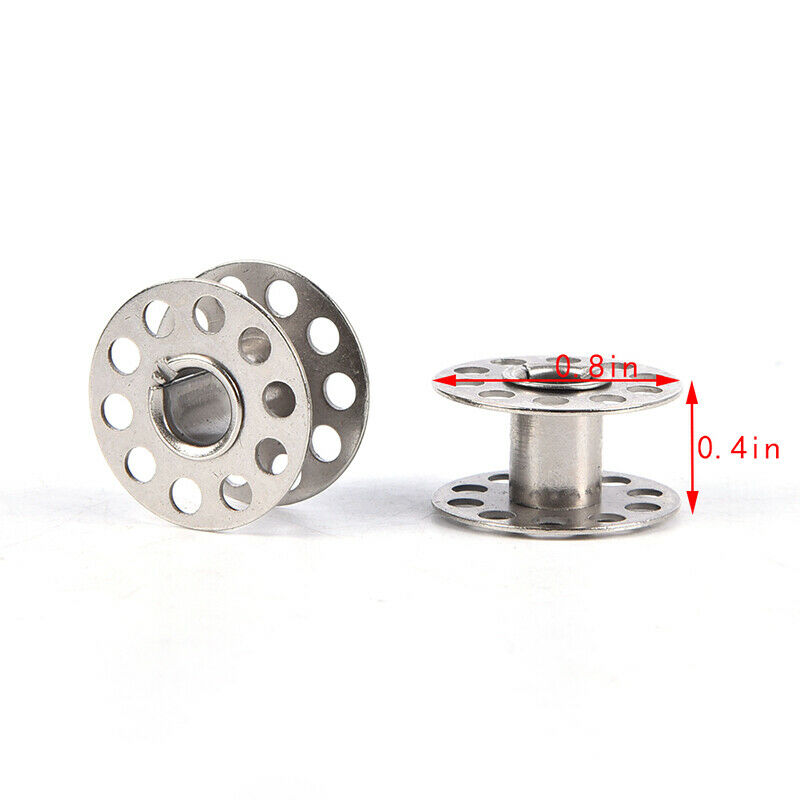 Sewing Machine Bobbins Stainless Metal For Household Singer 15 Class NewBDAU