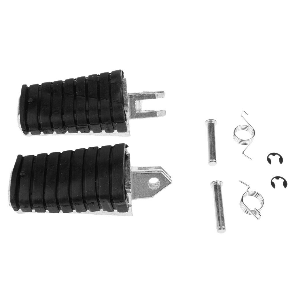 2pcs Foot Pegs Front Footrests for Yamaha XV1100 Virago 1100 1988-1998
