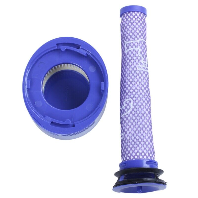 2 Pack Replacement for Dyson V8 Pre Filter + HEPA Post Filter, Compatible DysoA5