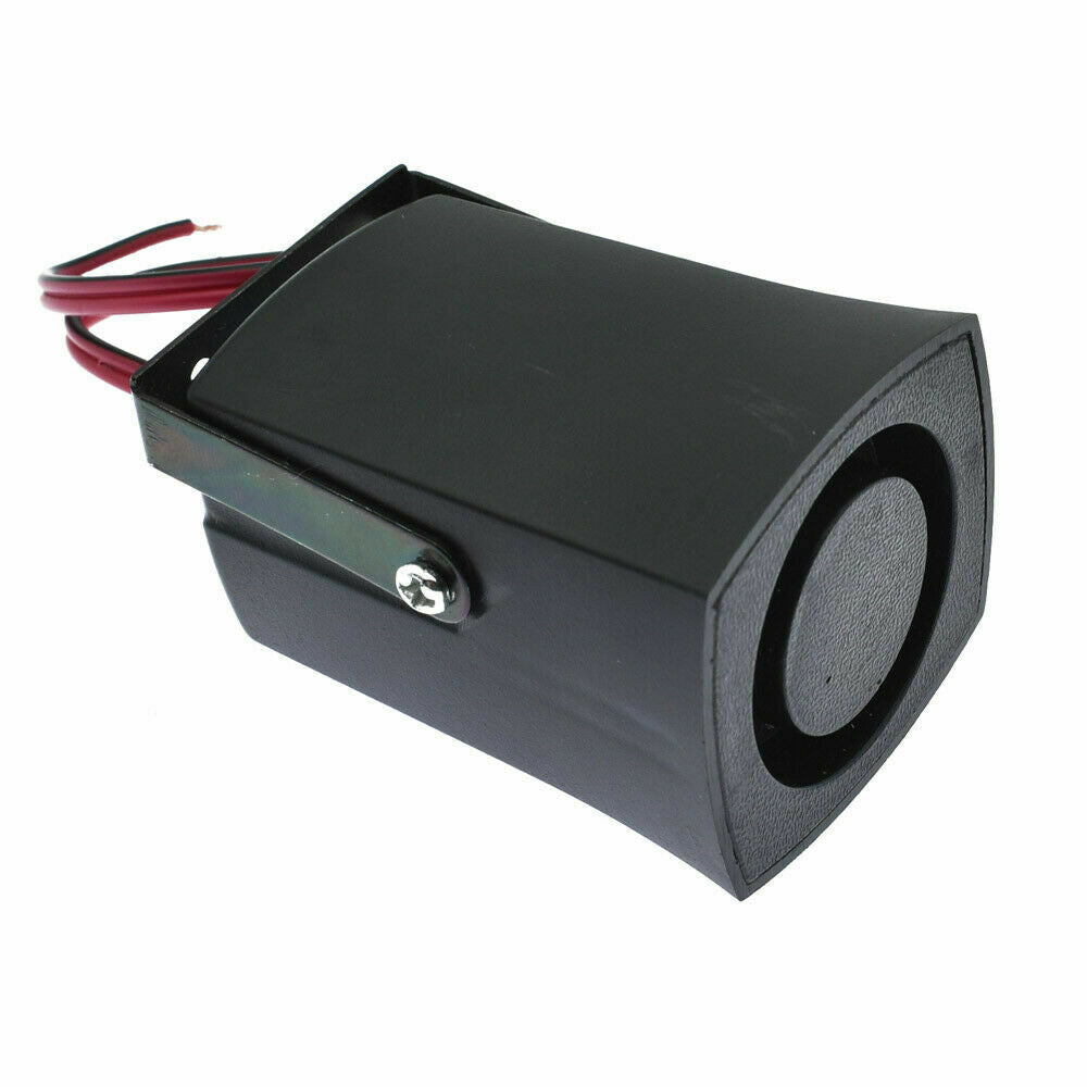 12V-24V 120db Alarm Siren Buzzer Horn Wired For Car Horn Security Warning